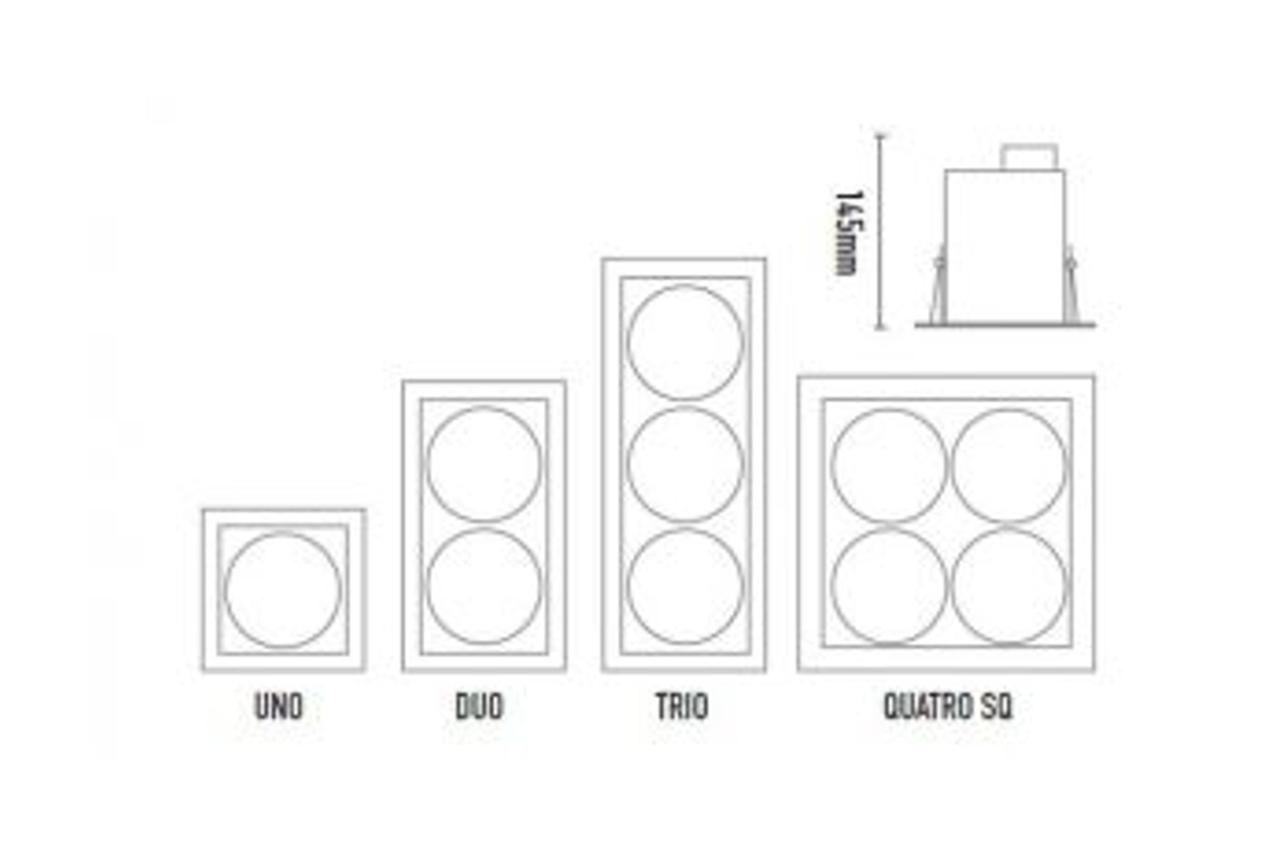 Mondo GU10 Downlight