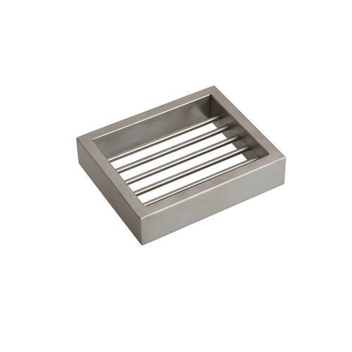 Montangna Stainless Steel Soap Basket Dish - Brushed Satin