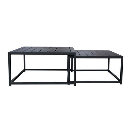 Mood Square Coffee Table Set Black