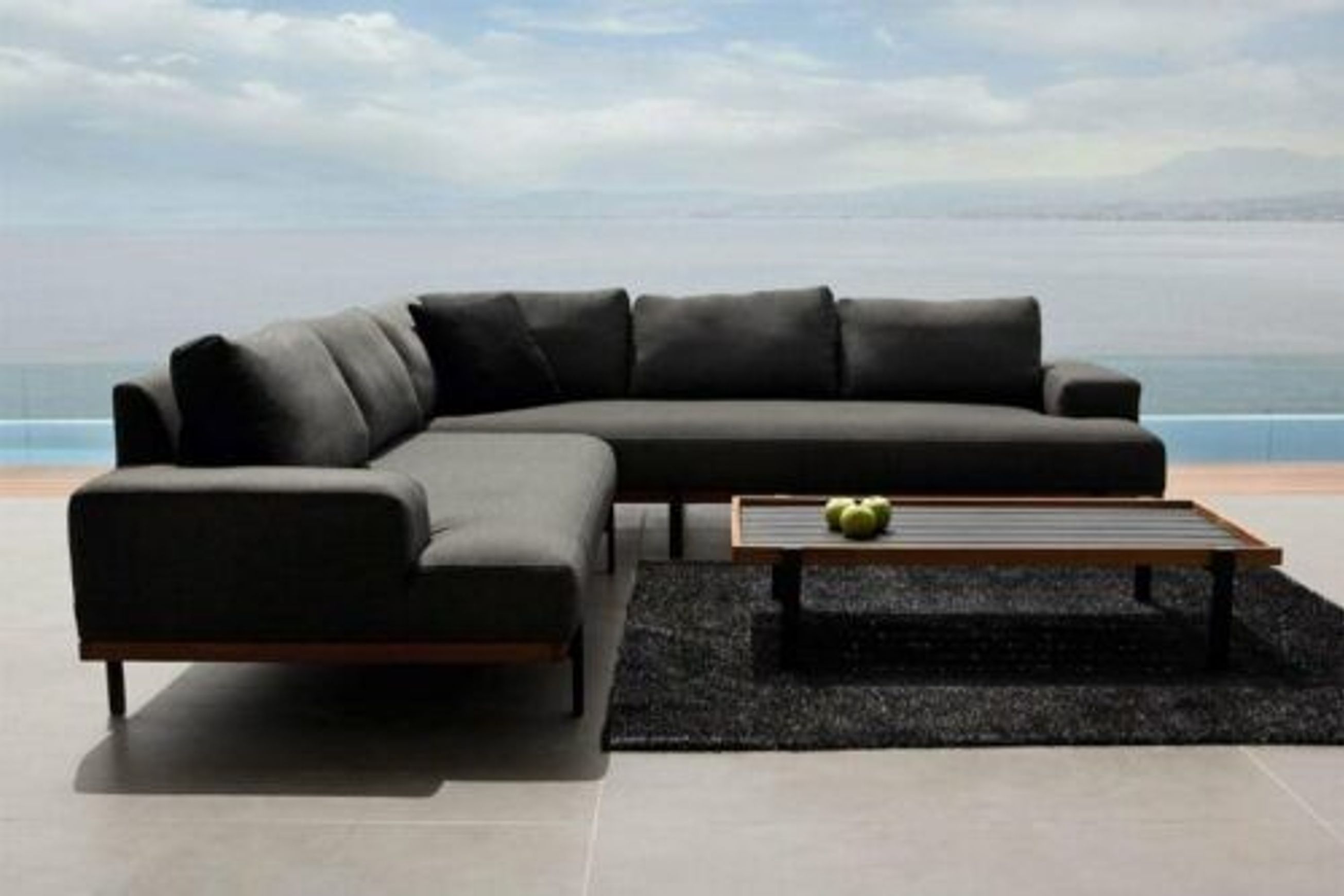 Mood Corner Sofa - Sooty