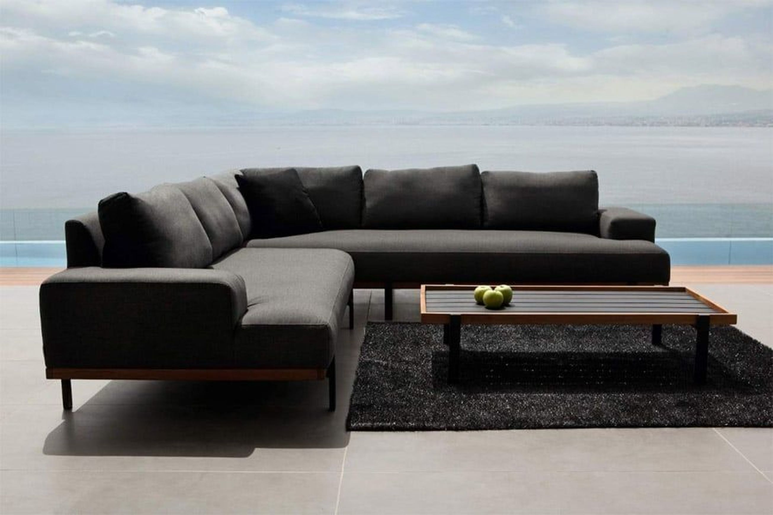 Mood Corner Sofa - Sooty