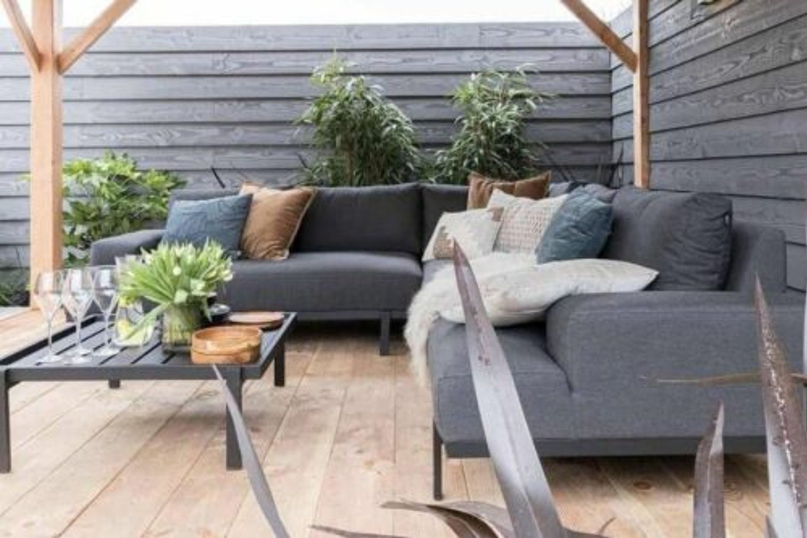Mood Corner Sofa - Sooty