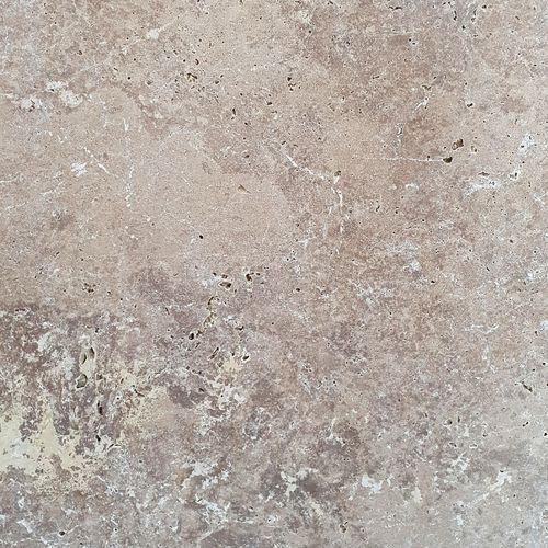 12mm Noce Travertine Tiles - Tumbled & Unfilled