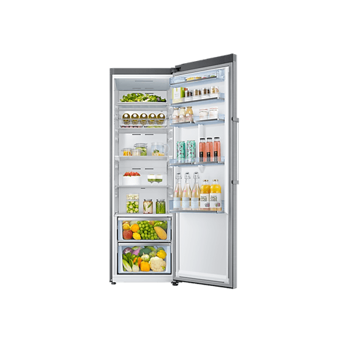 387L 1 Door Fridge All Around Cooling Refined Steel