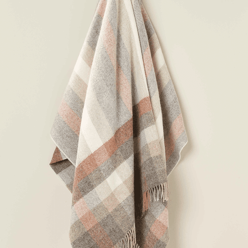 NZ Wool Throw - Woodale - Sienna | 100% Pure Wool