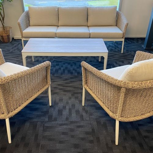 Ohope 4pc Rattan Outdoor Lounge Set