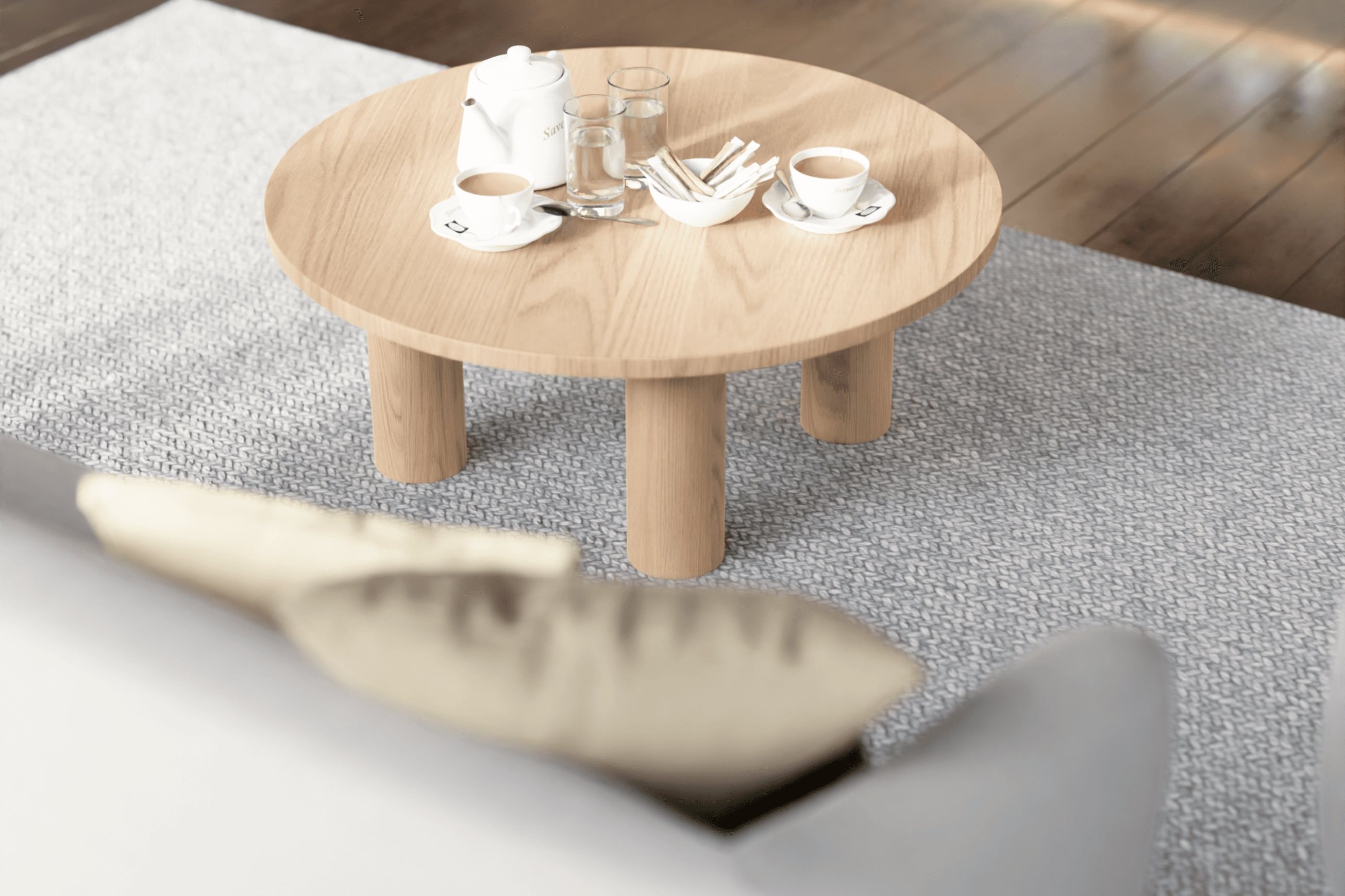 Orbix Coffee Table - Natural