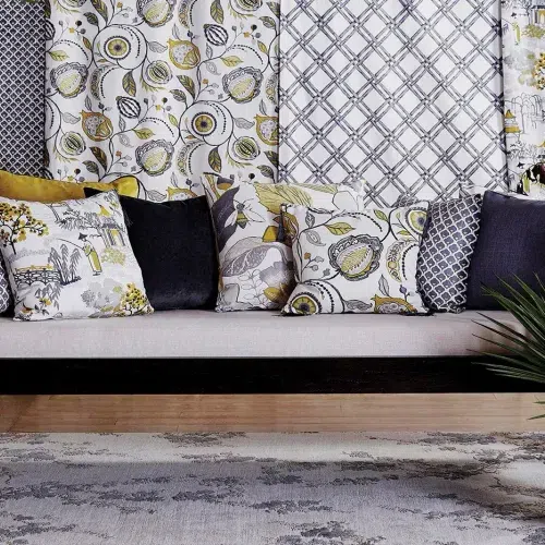 Clarke & Clarke Fabrics | Oriental Garden