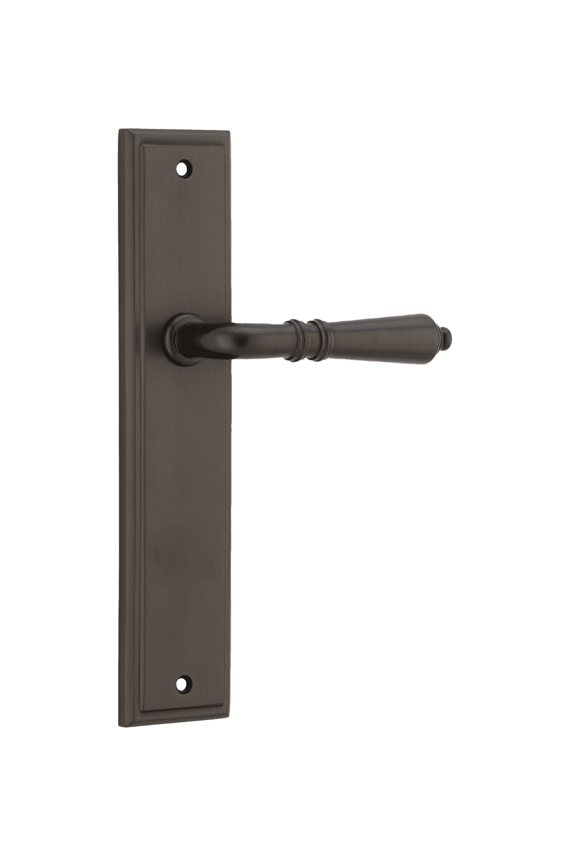 Sarlat Lever - Stepped Backplate | Signature Brass