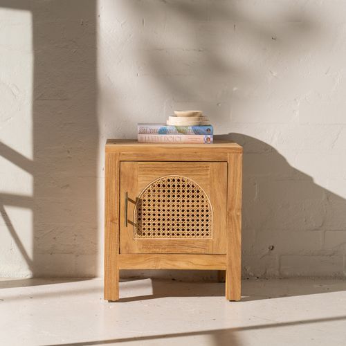 Oskar Rattan Arch Bedside