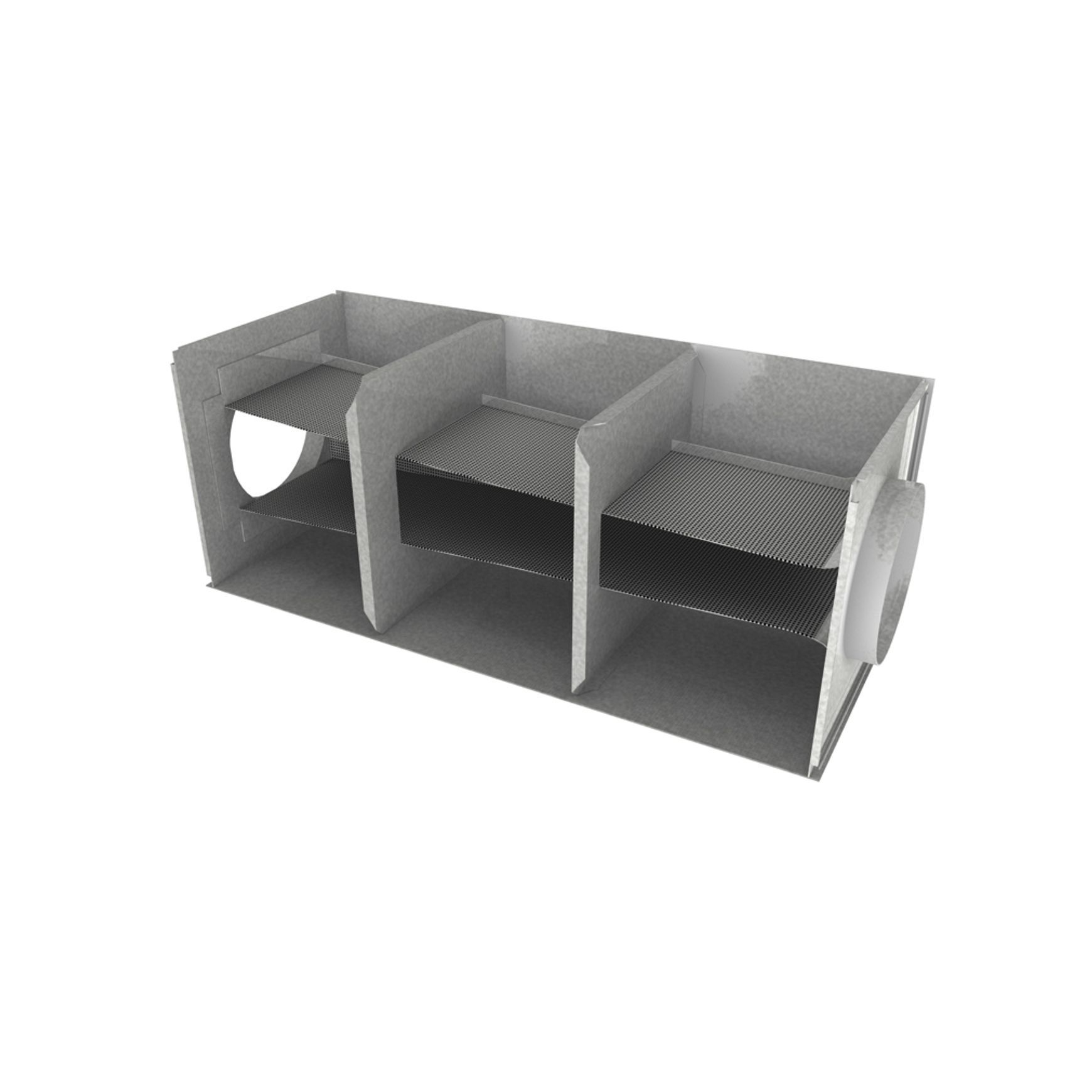 PCL/PCM/PCH Circular Silencer Packless