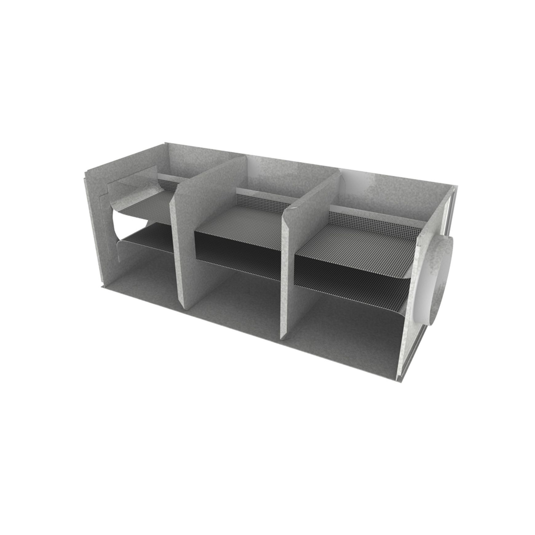 PCL/PCM/PCH Circular Silencer Packless