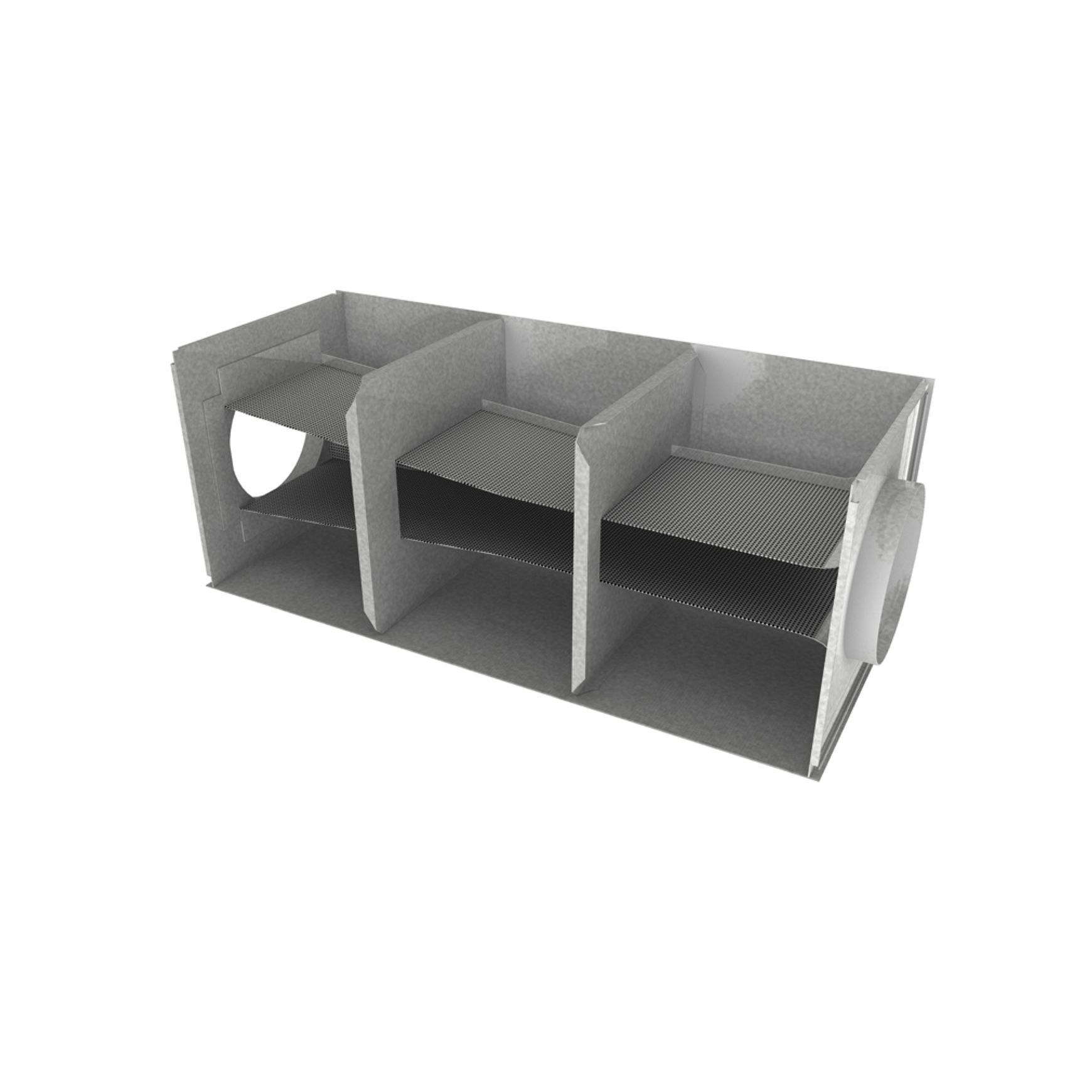 PCL/PCM/PCH Circular Silencer Packless