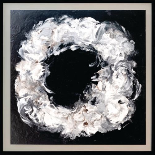 Platinum On Surface Artwork