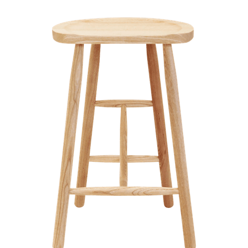 Puccio Wooden Stool