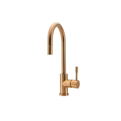 Klaas SS Kitchen Mixer Tap Brushed Copper PVD Finish