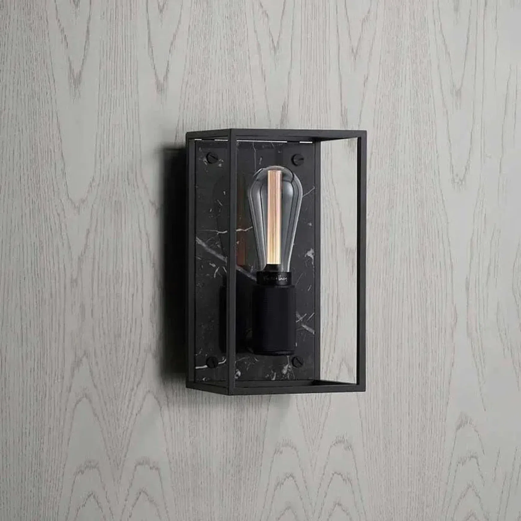Caged Wall Light
