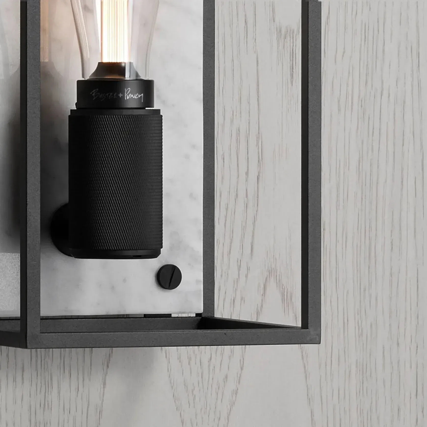 Caged Wall Light