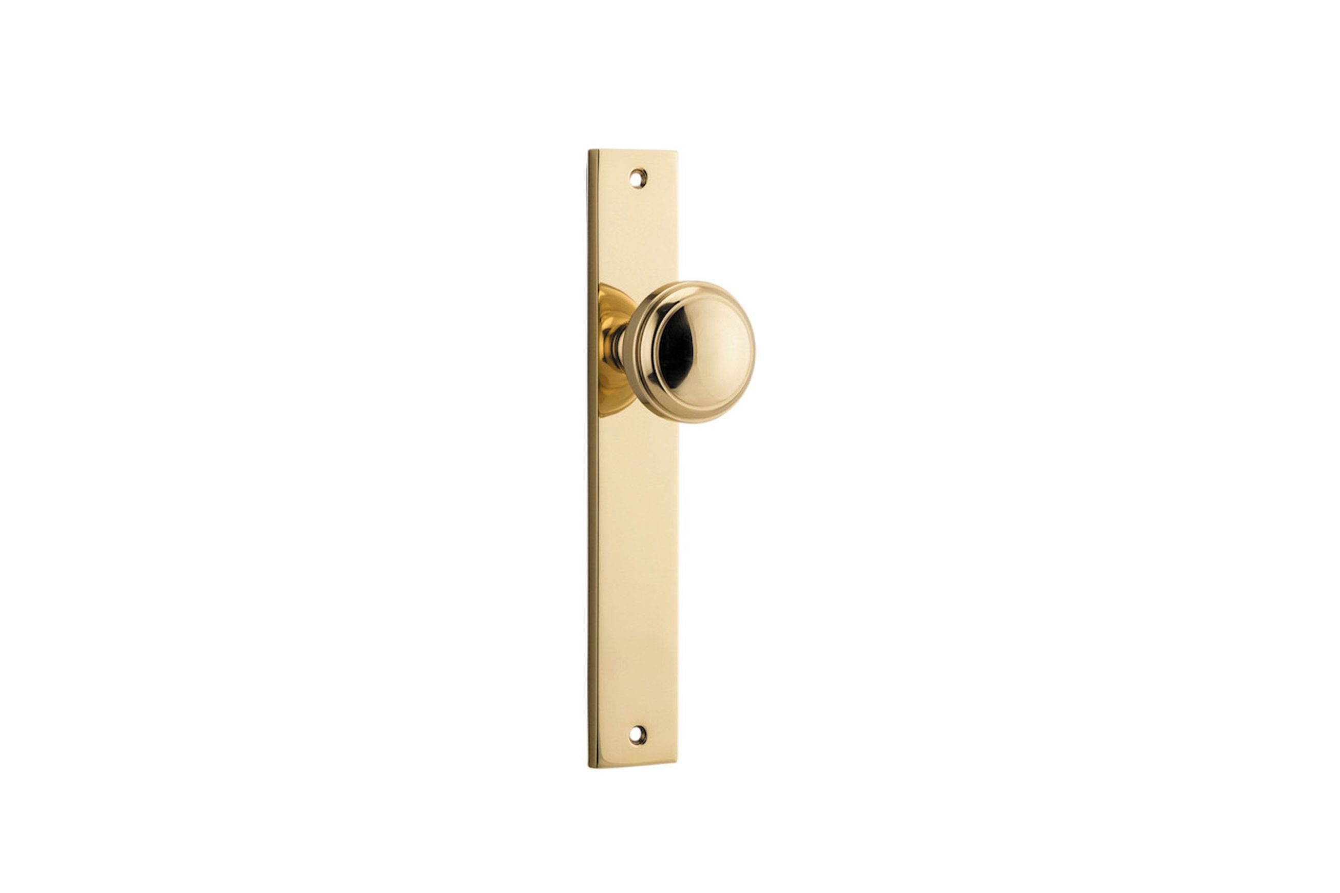 Paddington Door Knob Rectangular Backplate