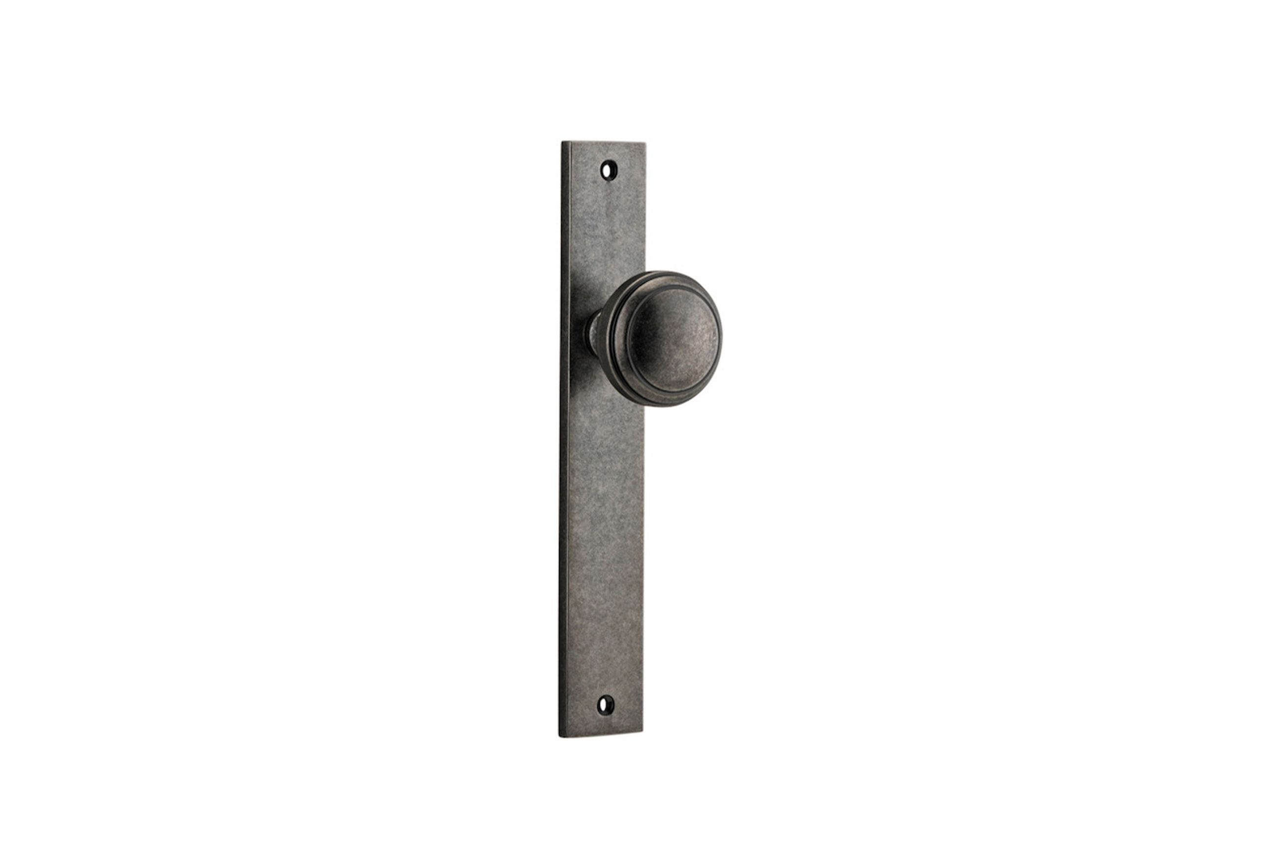 Paddington Door Knob Rectangular Backplate