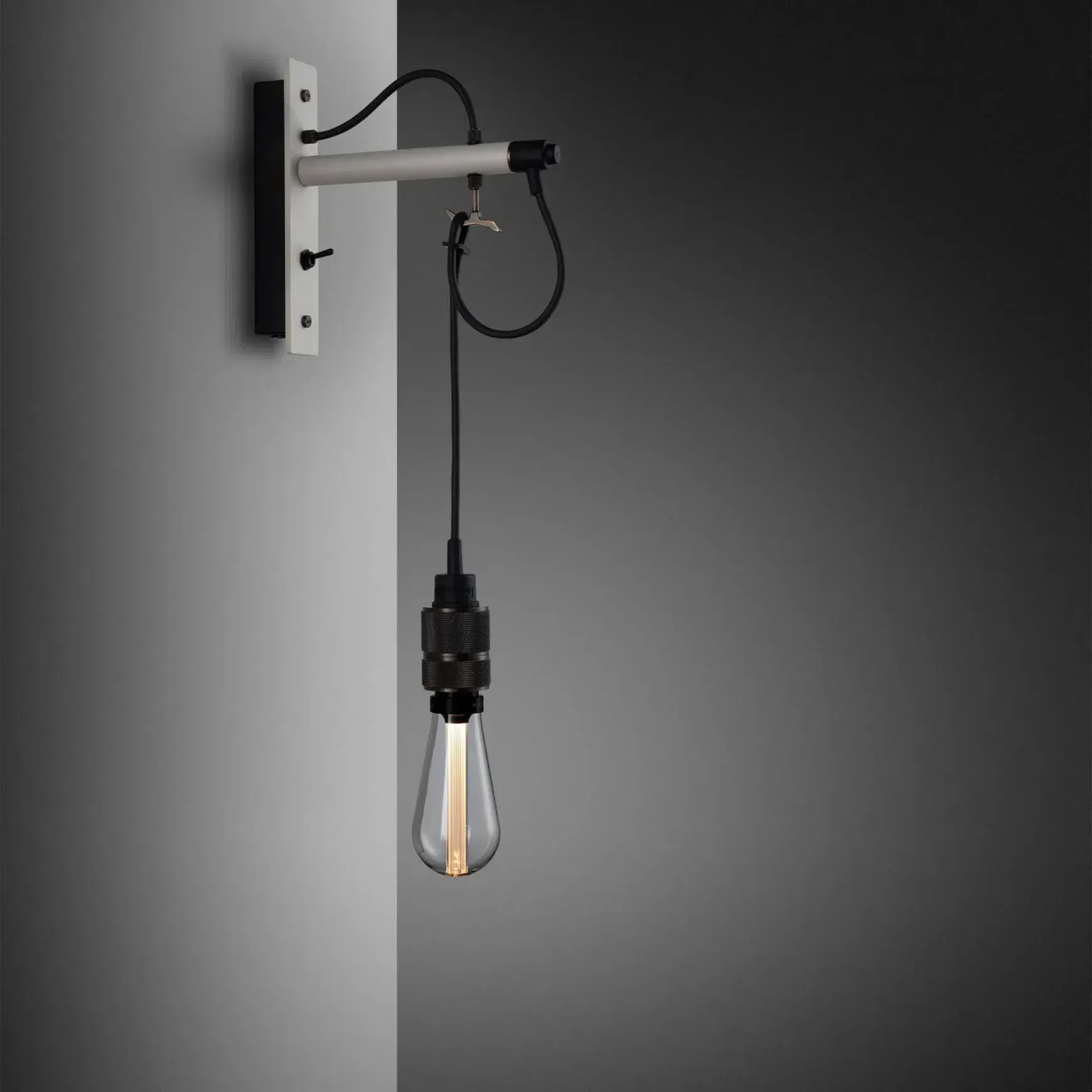 Hooked Wall Light - Nude