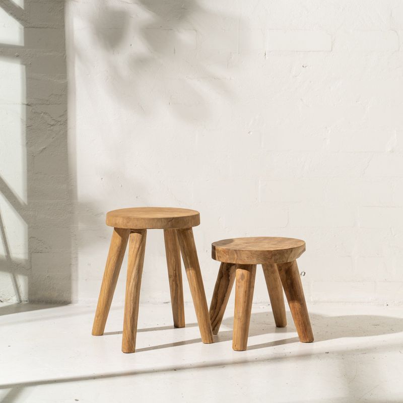 Rokha Stool with Four Legs