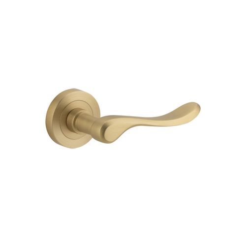 Stirling Door Lever Round Rose