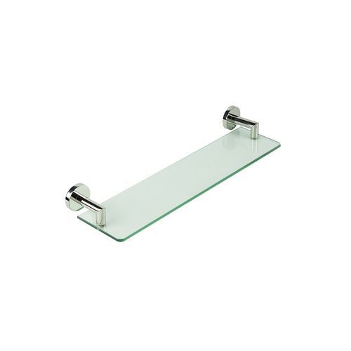 Symphony Glass Bathroom Shelf with Stainless Steel Arms