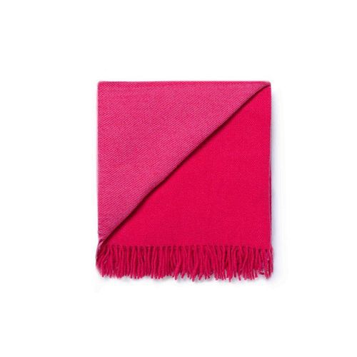 Ruanui Station Lambswool Throw -  Puketero Pink