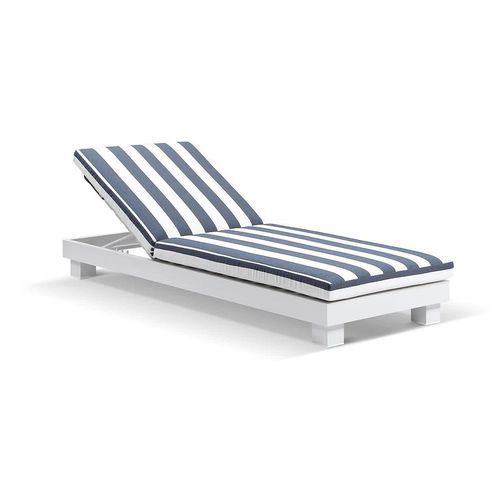 Santorini Sun Lounger - White