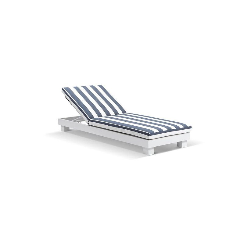Santorini Sun Lounger - White