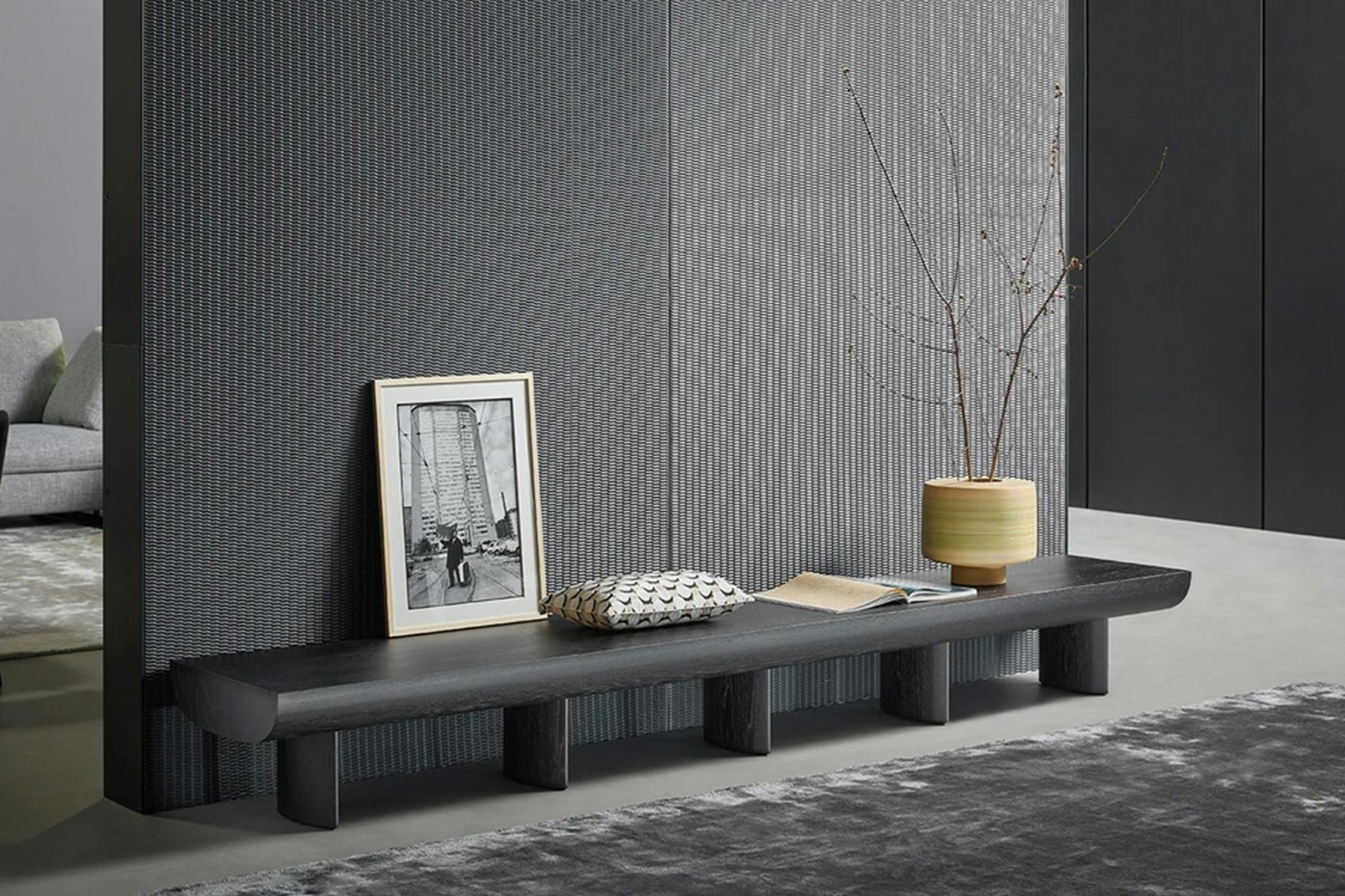 Sculptural Tv Unit