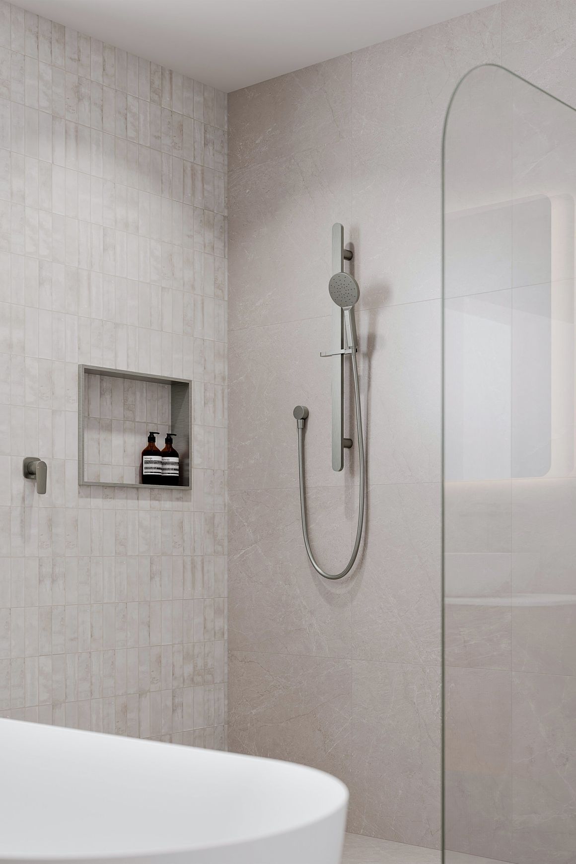 Lineare Slide Shower