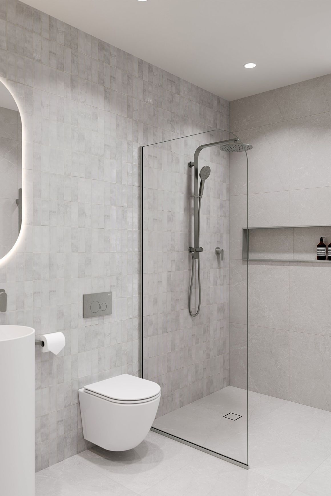 Lineare Shower Column