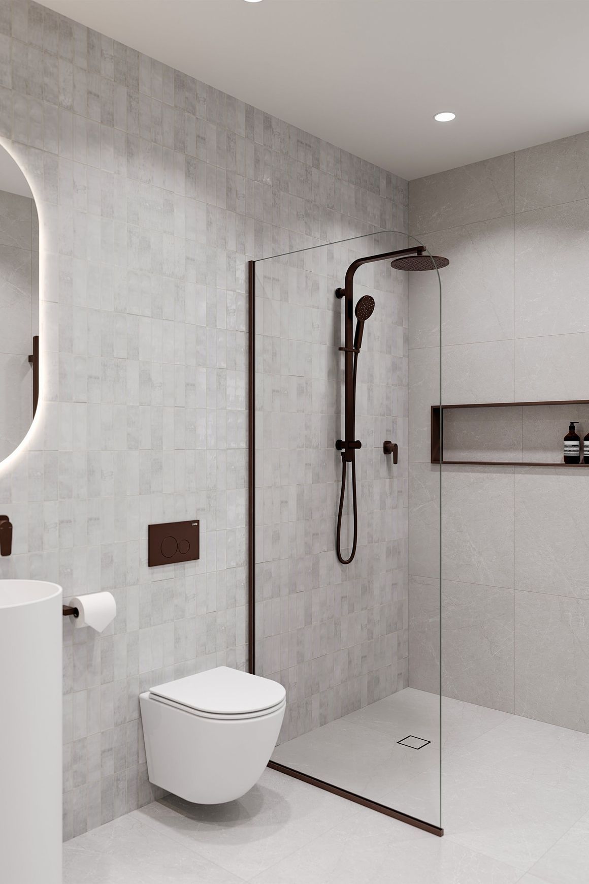 Lineare Shower Column