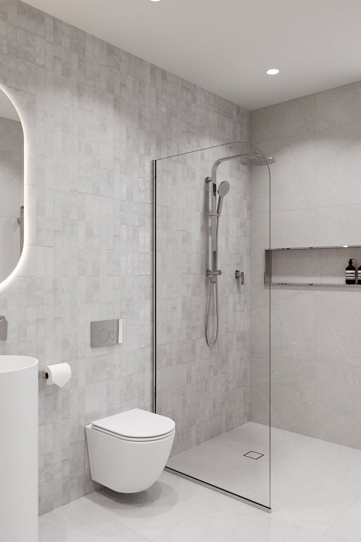 Lineare Shower Column
