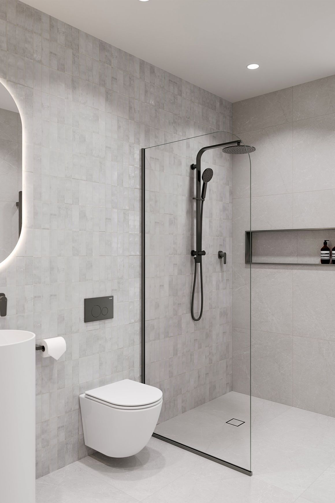Lineare Shower Column