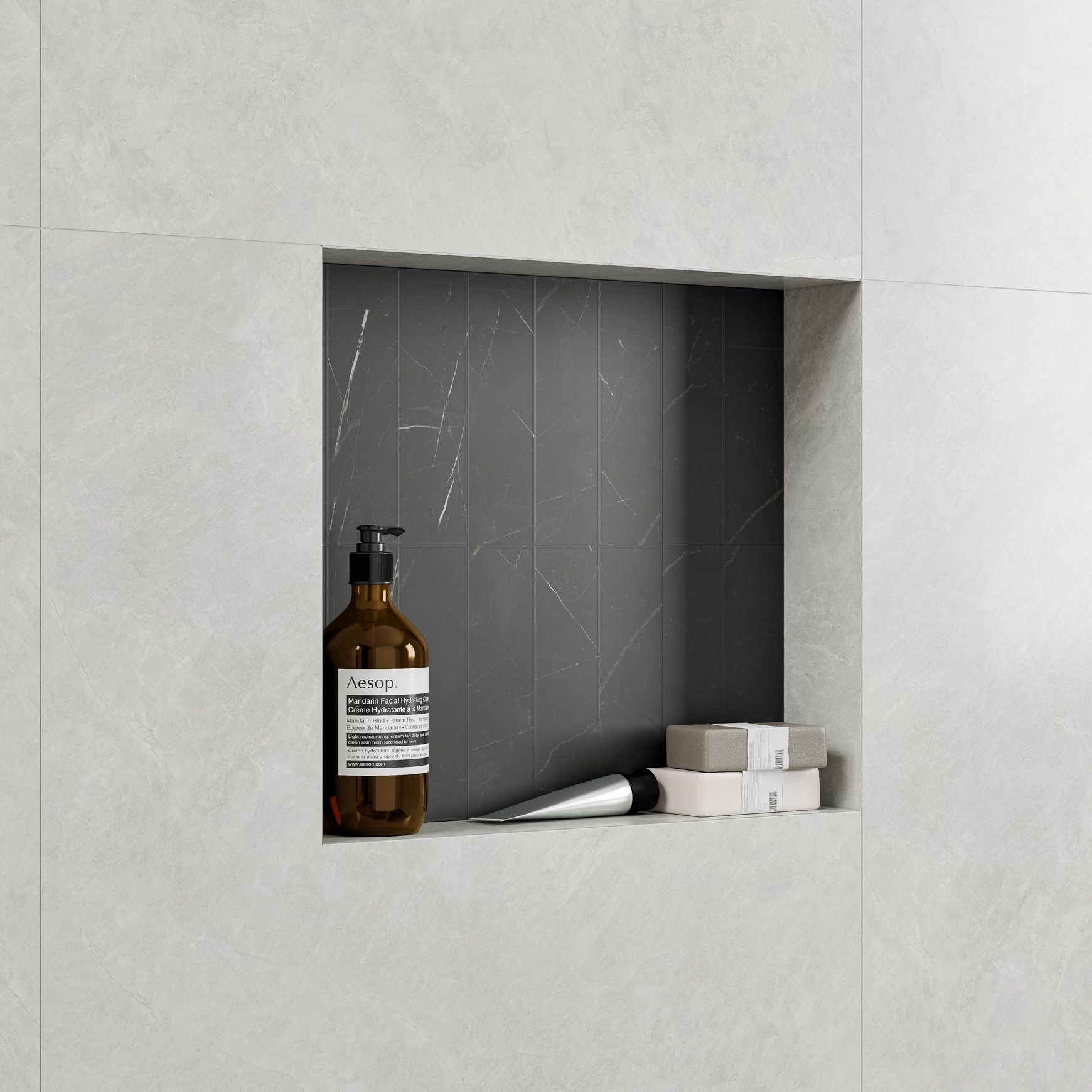Acacia Tile Over Shower Niche (Various Sizes)