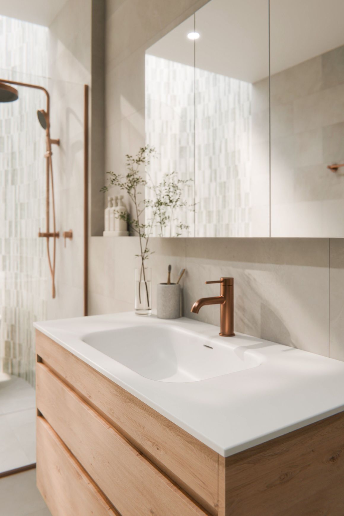 Code Luxe 600 Wall Hung Vanity |  2 Drawer