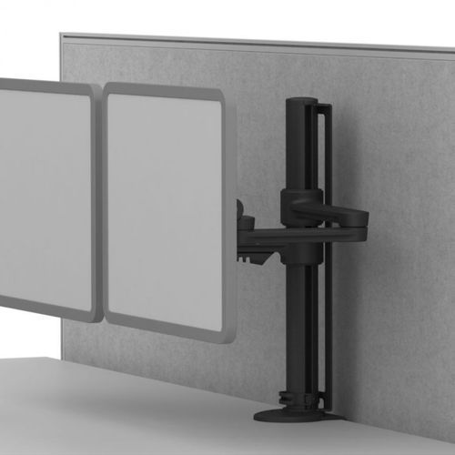 CME Single Monitor Arm - White