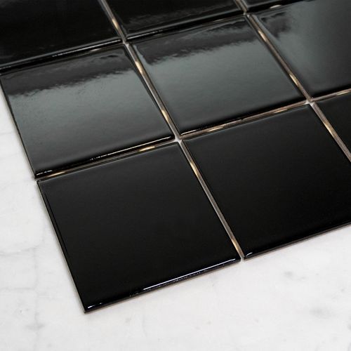 Cabra Black Gloss | Perini Tiles
