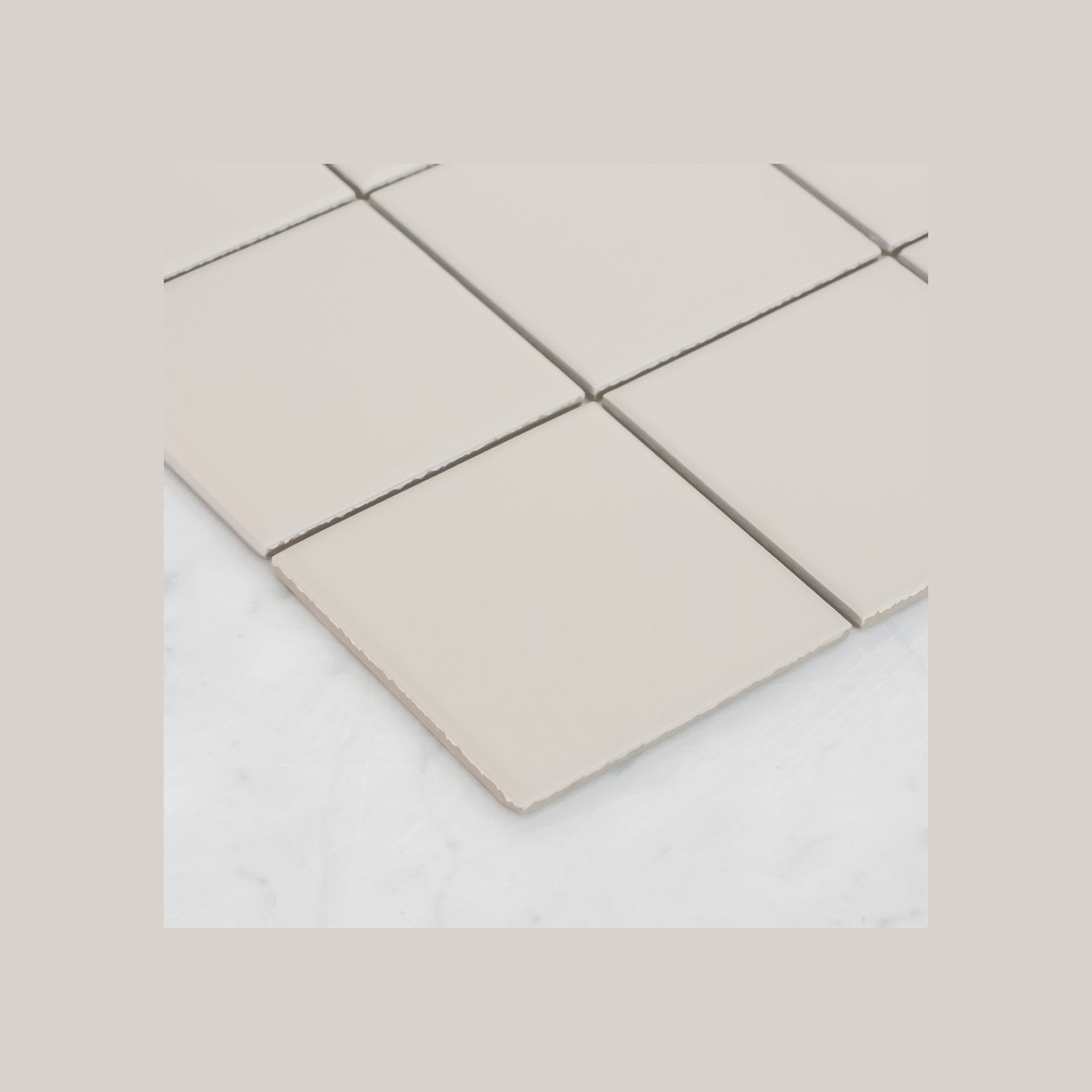 Cabra Greige Matt | Perini Tiles