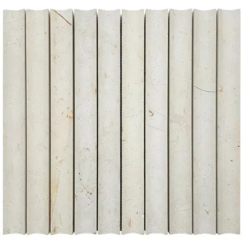 Fluted Concave | Natural Stone Mosaics