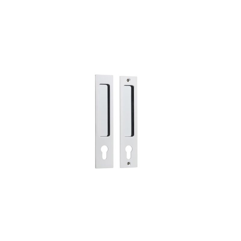 Sliding Door Pull Rectangular Euro Lock