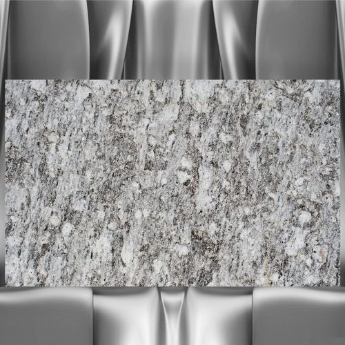 Silver Alps Leather Marble Stone