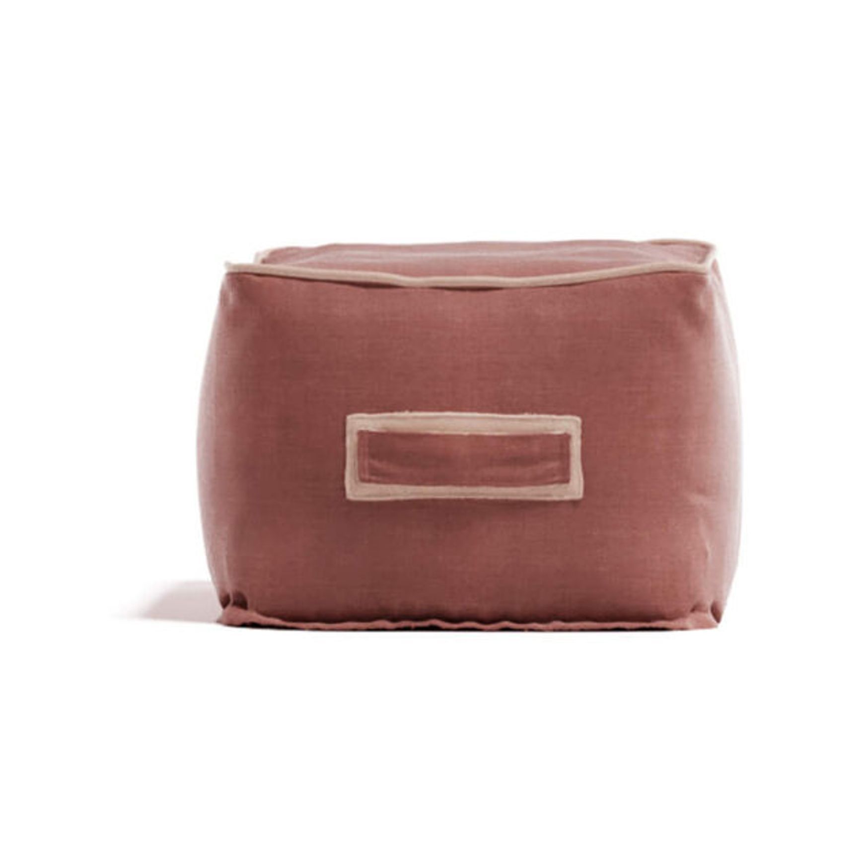 Soft 60 Square Outdoor Pouf by Atmosphera