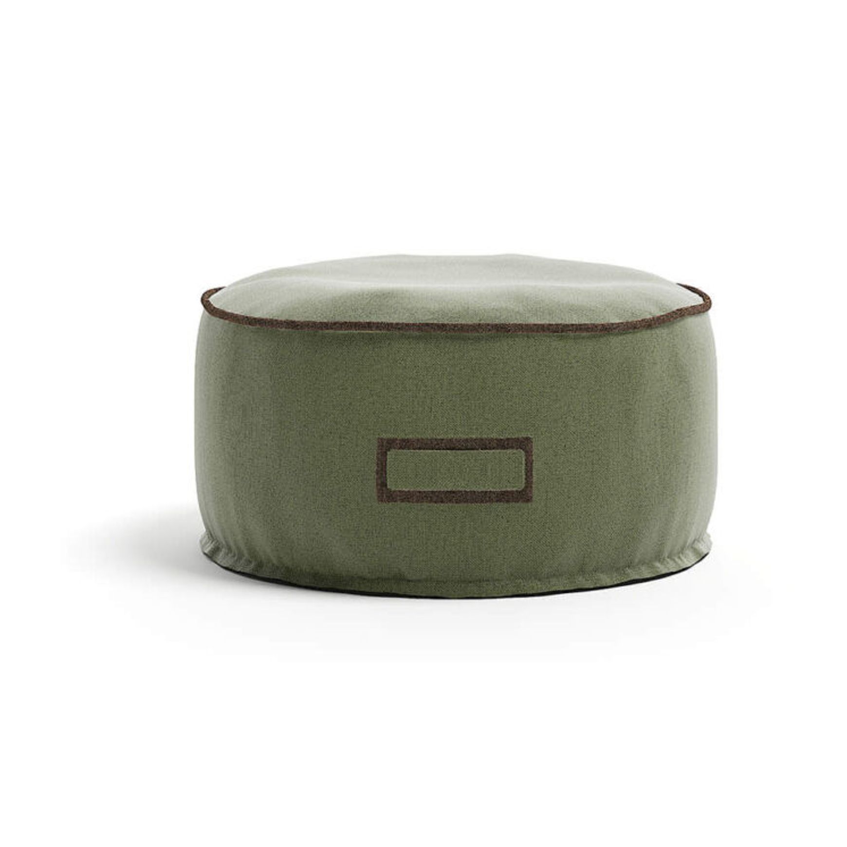 Soft 90 Round Outdoor Pouf by Atmosphera