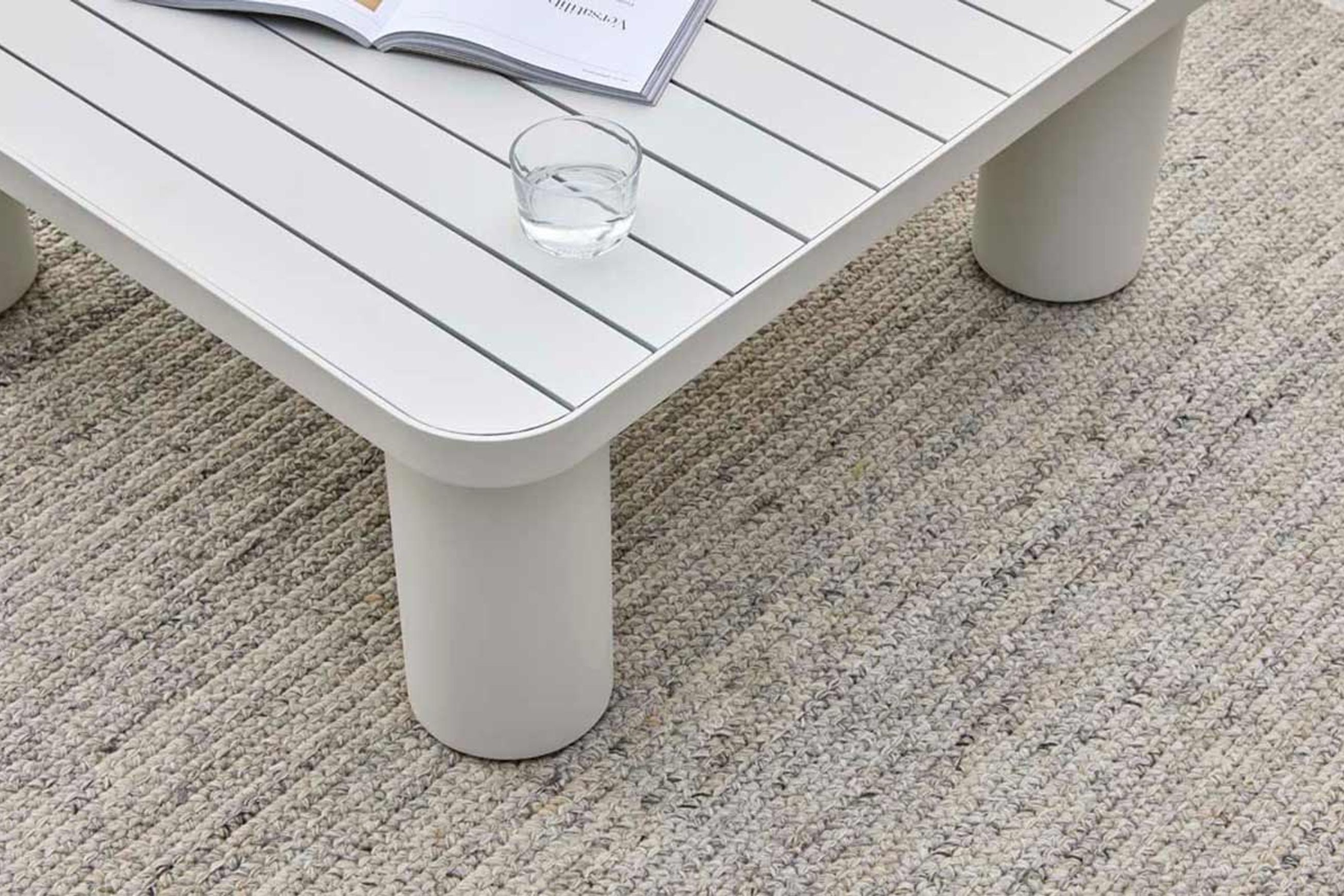 Soren Liv Harbour Knot Rug - Mist Grey | Outdoor Rug