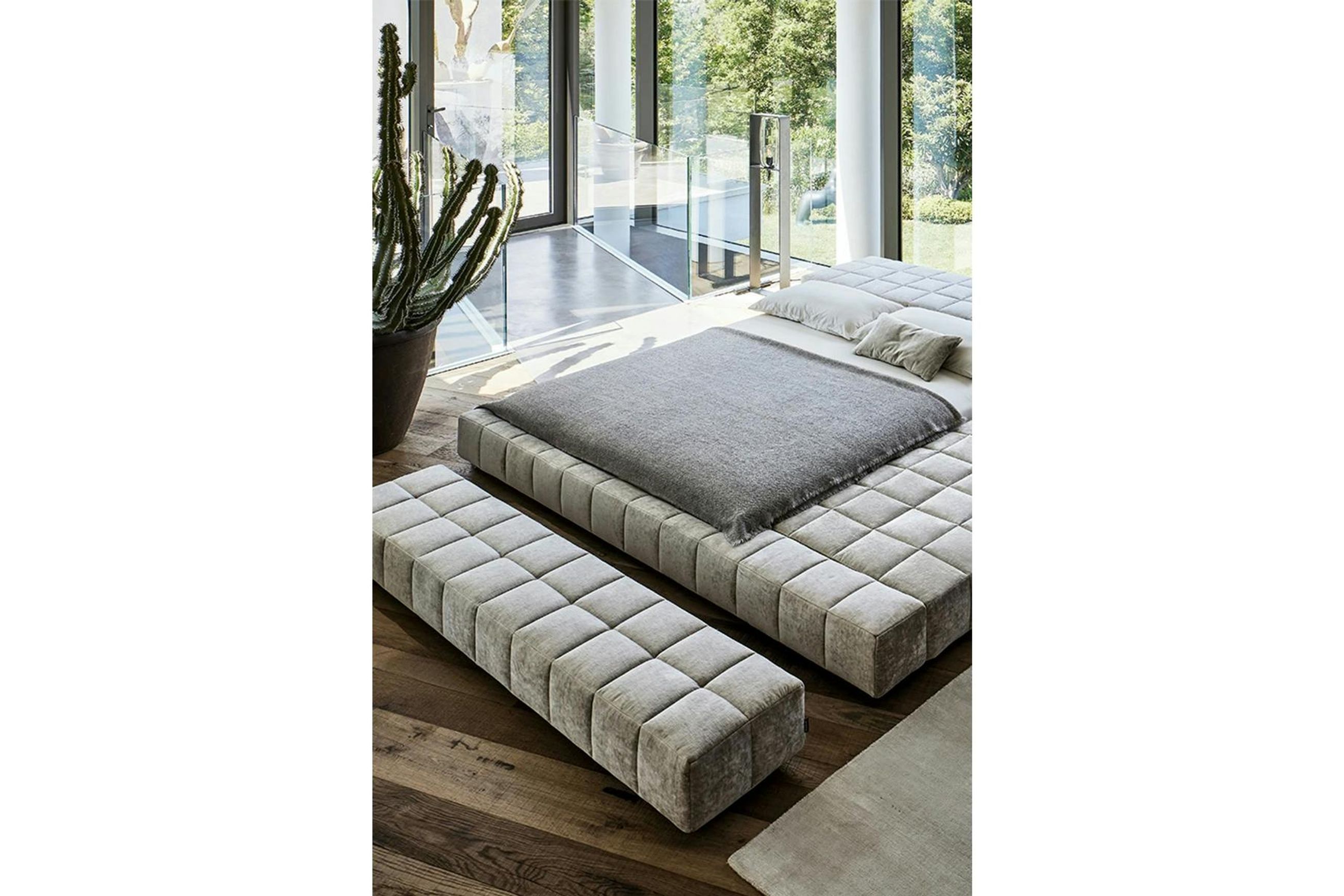 Squaring Ottoman Bench