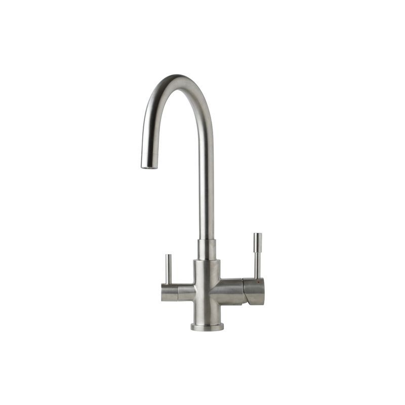 Otto - Stainless Steel Kitchen Mixer Tap with Filtered Water Outlet - Brushed